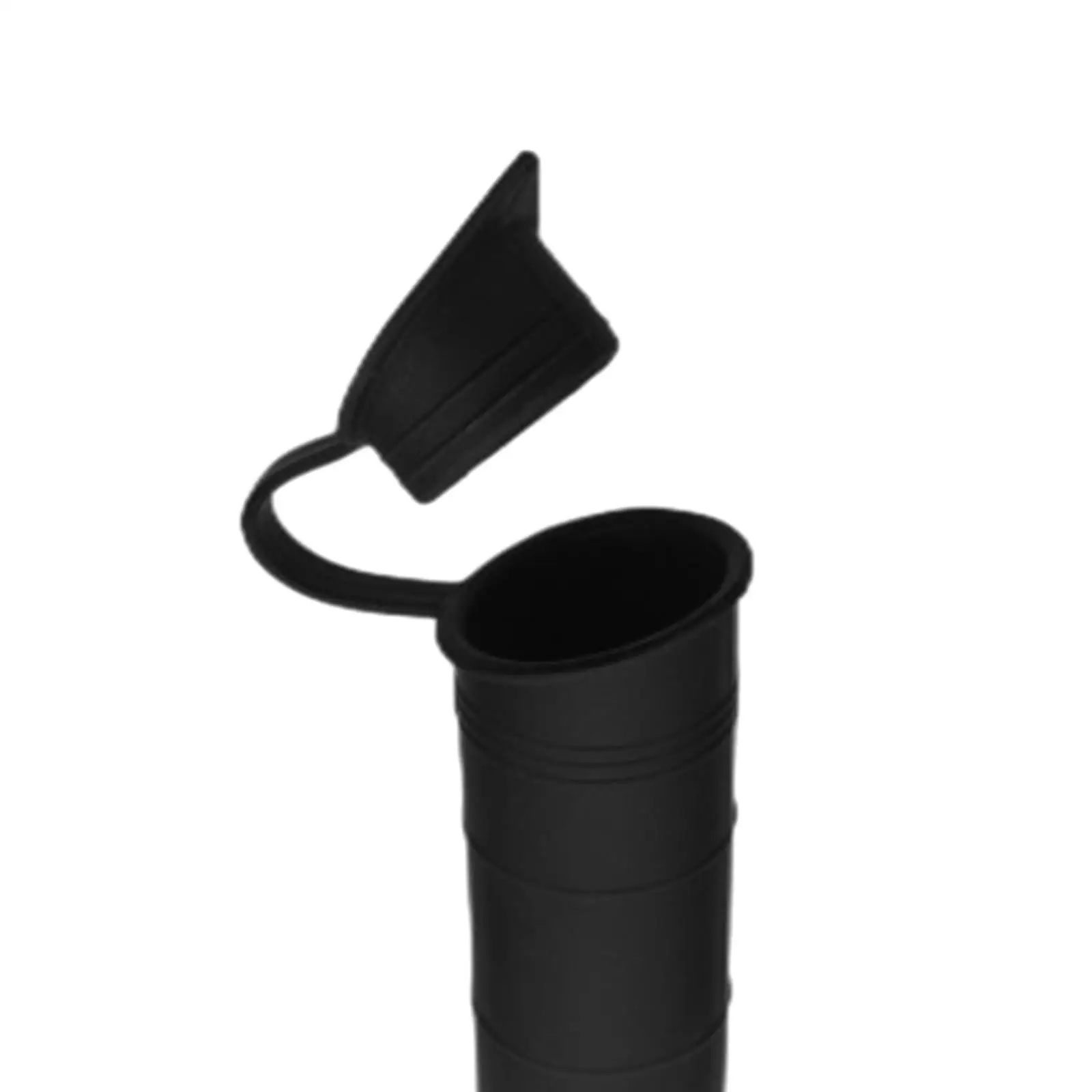 Fishing rod holder insert black with insert for the