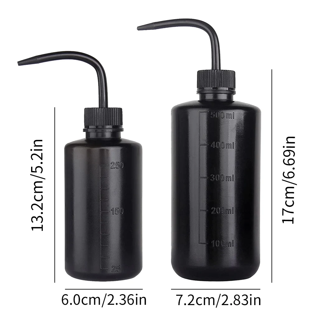 250/500ml Tattoo Bottle Microblading Supplies Diffuser Wash Squeeze Bottle Lab Non-Spray Convenient Supply Cups Tattoo Accessory images - 6