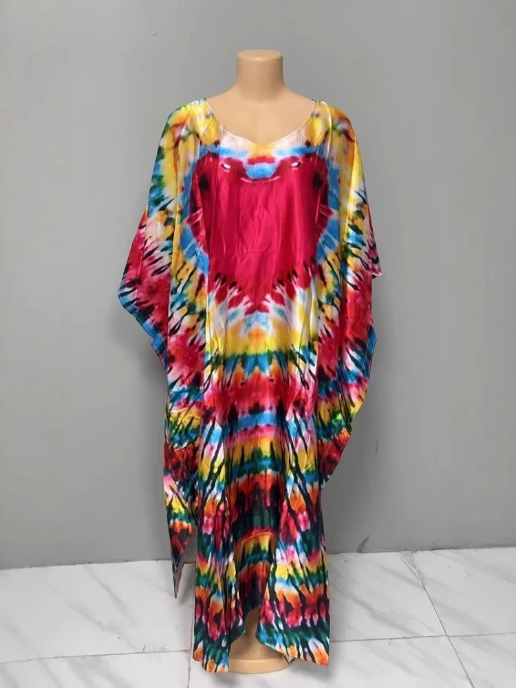 Wmstar Dress Women Wholesale New Printed Loose Comfortable Wide Spread Dress in Stock for Wholesale Fat Beauty Clothing 2025