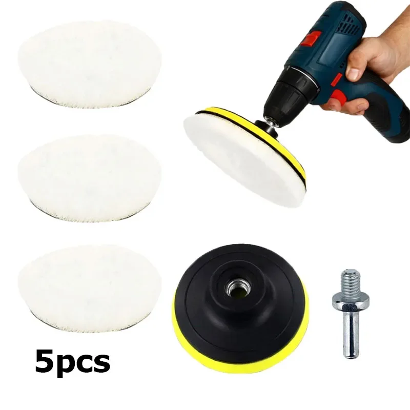 Wool Polishing Discs for Car Paint Care and Refinishing