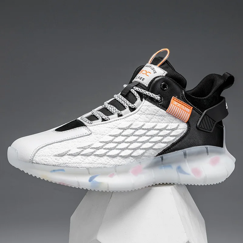 Мужские кроссовки для бега дышащие Нескользящие амортизирующие Уличная