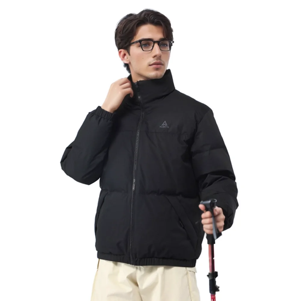 HUMTTO Winter Waterproof Men's Jacket Lightweight Windproof Outdoor Hiking Down Jackets for Men Sports Hunting Windbreaker Coats