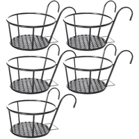 Balcony Hanging Basket Flower Box Pot Rack 1