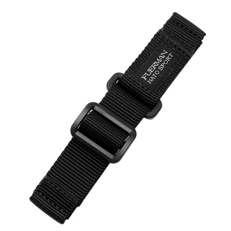 Pulseira de Relógio de Náilon para Casio Seiko No.5 007 Verde Azul Lazer Respirável Esporte ao ar Livre Pulseira de Pulso 20 mm 22 mm 24 mm Masculino - Image 6