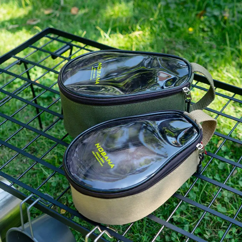 Outdoor Camping Shera Bowl Bag Sierra-Bowl Storage Bag Oxford Waterproof Tableware Organizer Cups Carrying Case Picnic