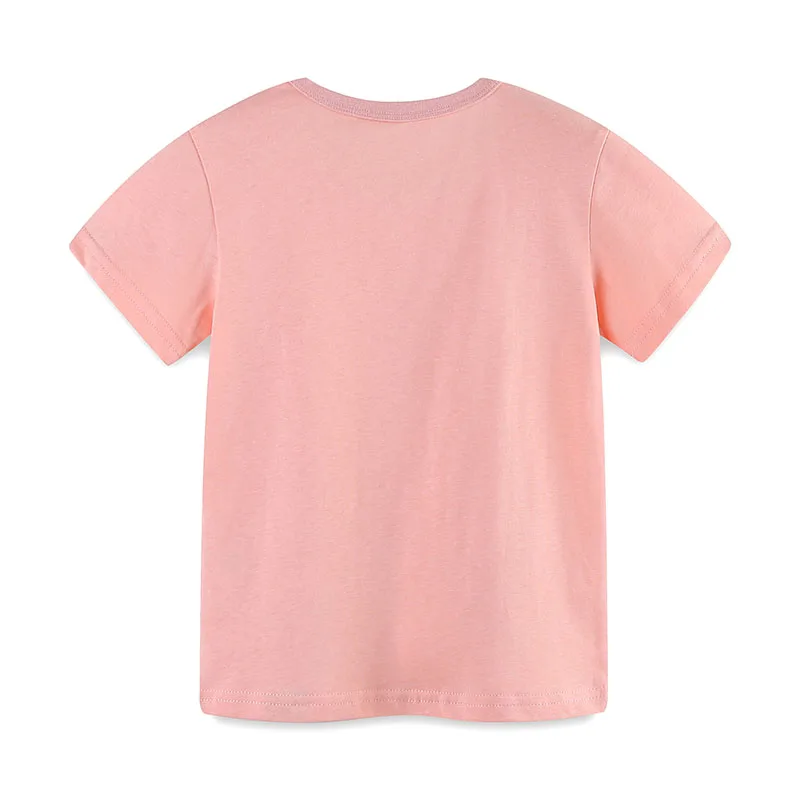 Children's Clothing 2025 Summer Tops New Fashion Kids Clothes Toddler Girls Tees Cartoon Animals T Shirts Cotton