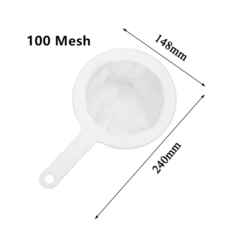 Sojamilch Wein Filter beutel Nuss Milch beutel Tee Kaffee Öl Joghurt Filter Netz Mesh Küche Lebensmittel wieder verwendbare Nylon Filter beutel Sieb – Detail 8