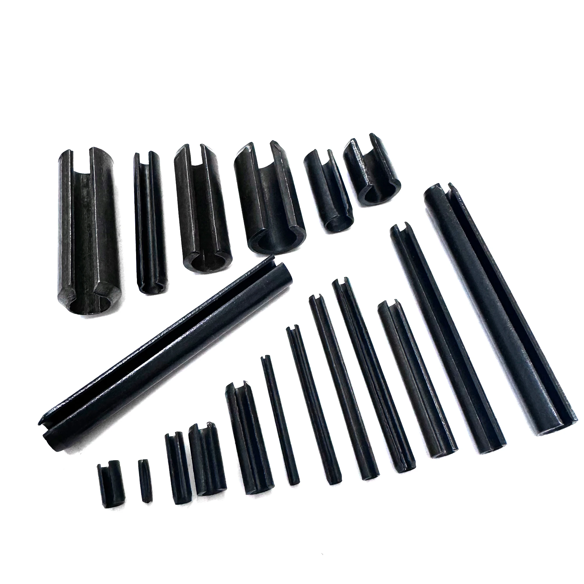 Spring Dowel Pins Kit 435pcs/385pcs Slotted Spring Dowel Tension Roll Pins Assortment M1.5 M2 M2.5 M3 M4 M5 M6