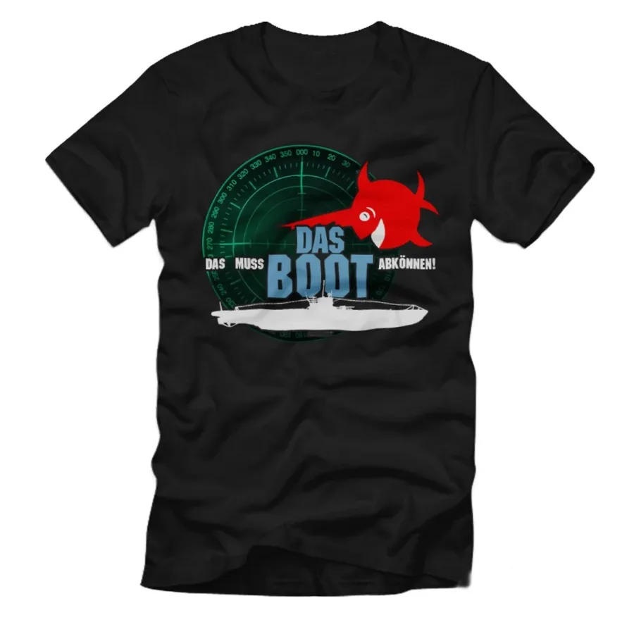 Das Muss Das Boot Abkönnen. U-Boot Typ VII-C U96 Sonar T-Shirt. Summer Cotton Short Sleeve O-Neck Mens T Shirt New S-3XL 3