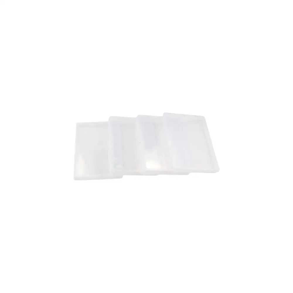 Portable Container Case Rectangular Plastic Clear Storage Box Eco-friendly Transparent Wear-resistant 4 Sizes Bead Organizer Box