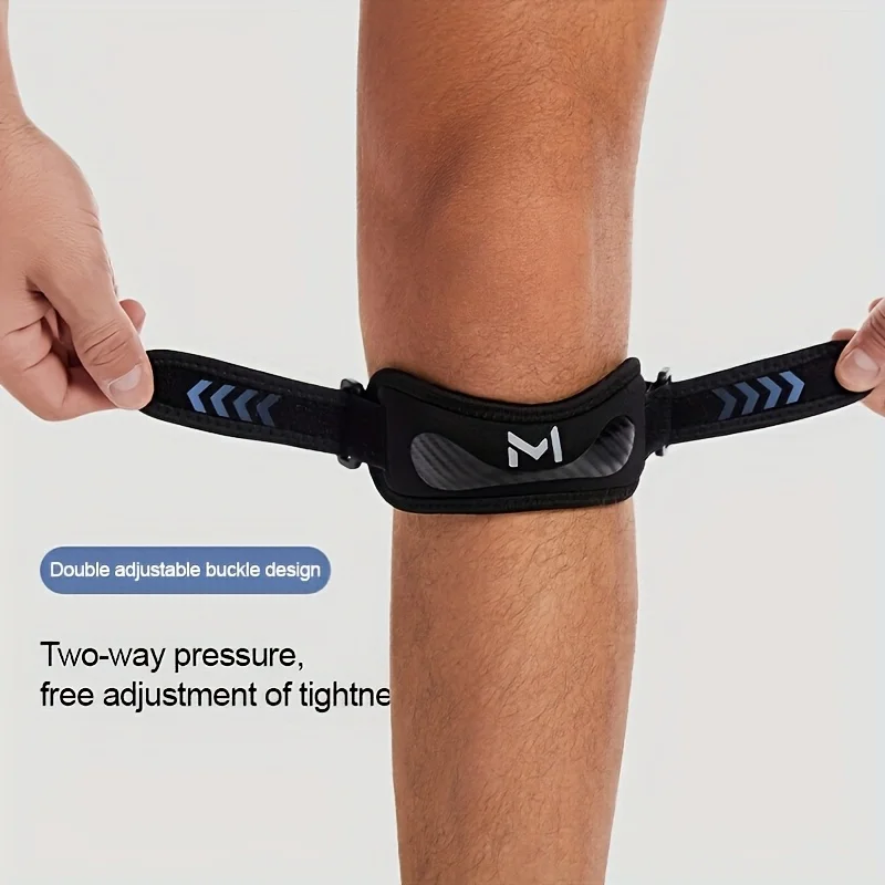 1Pcs Sports Patella Strap Knee Brace Support for Arthritis, ACL, Running, Basketball, Sports, Athletic. Best Knee Brac