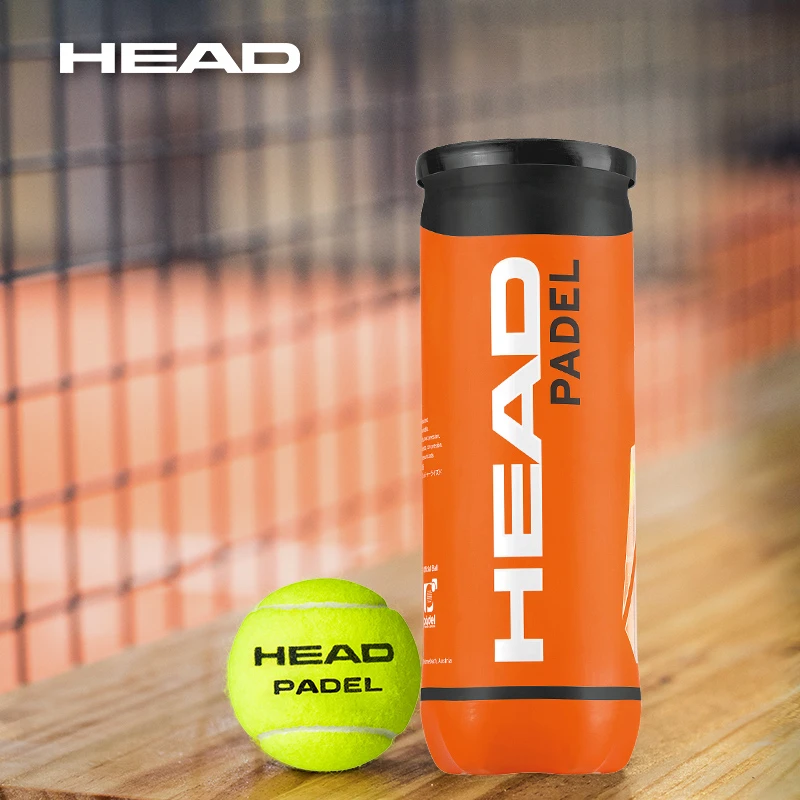 Original HEAD Padel Tennis Balls Tennis Match Training Ball 3B HEAD PADEL Rackets Balls Tenis Padel