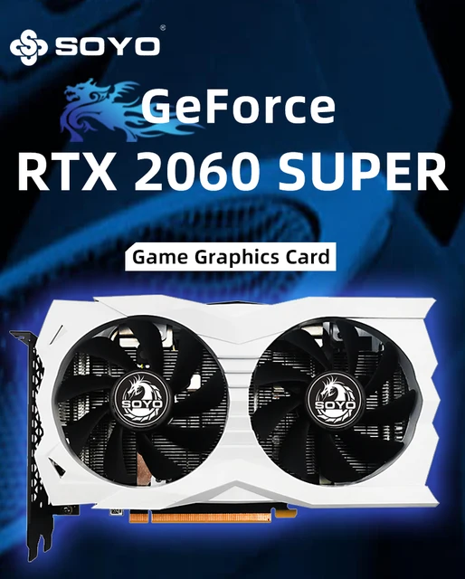 SOYO RTX 2060 Super Graphics Card 8GB 256Bit GDDR6 Gaming