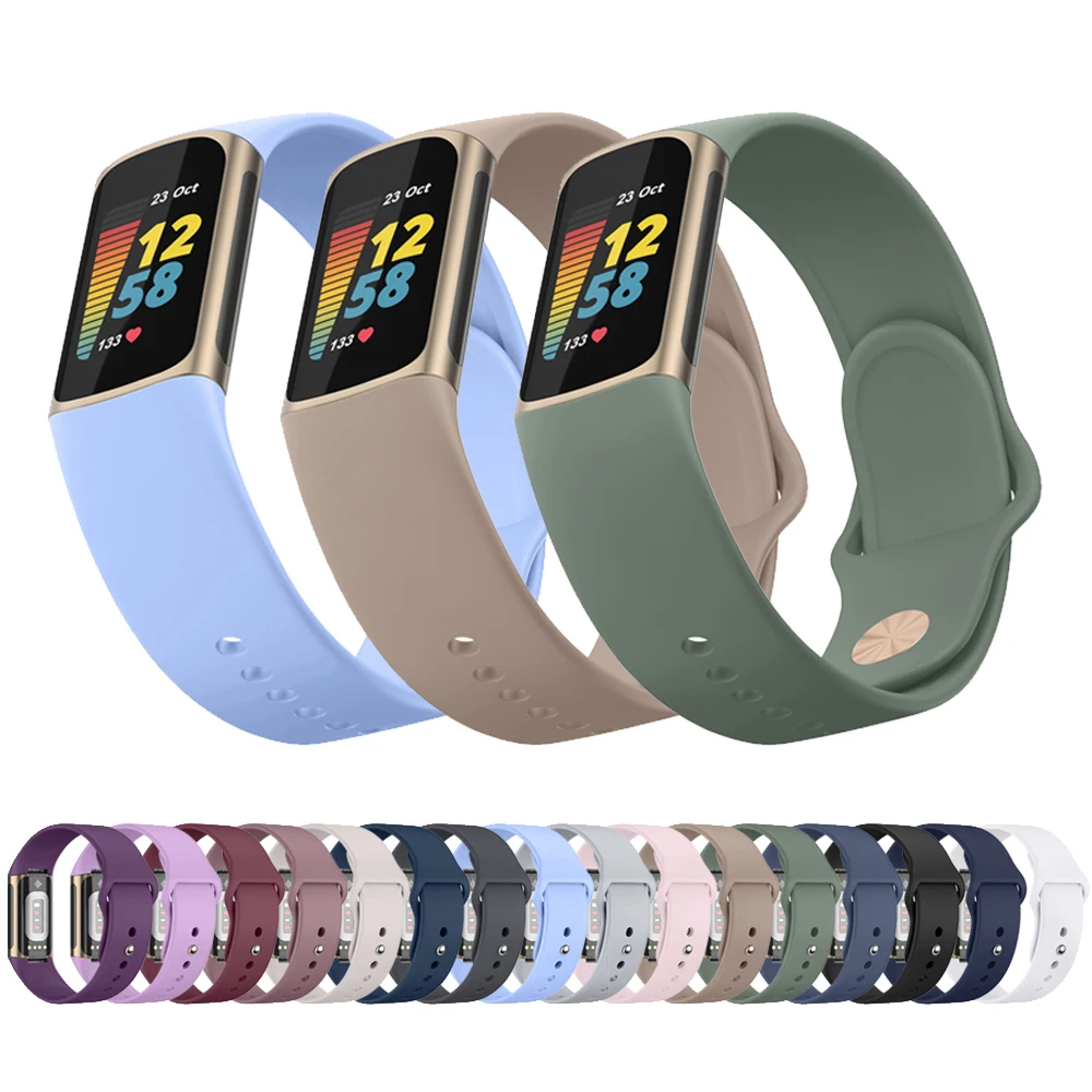 Cinturino Smartwatch In Silicone Per Cinturino Fitbit Charge 5 Band Per Fitbit Charge 5 Cinturino Cinturino Regolabile Cinturino Di Ricambio