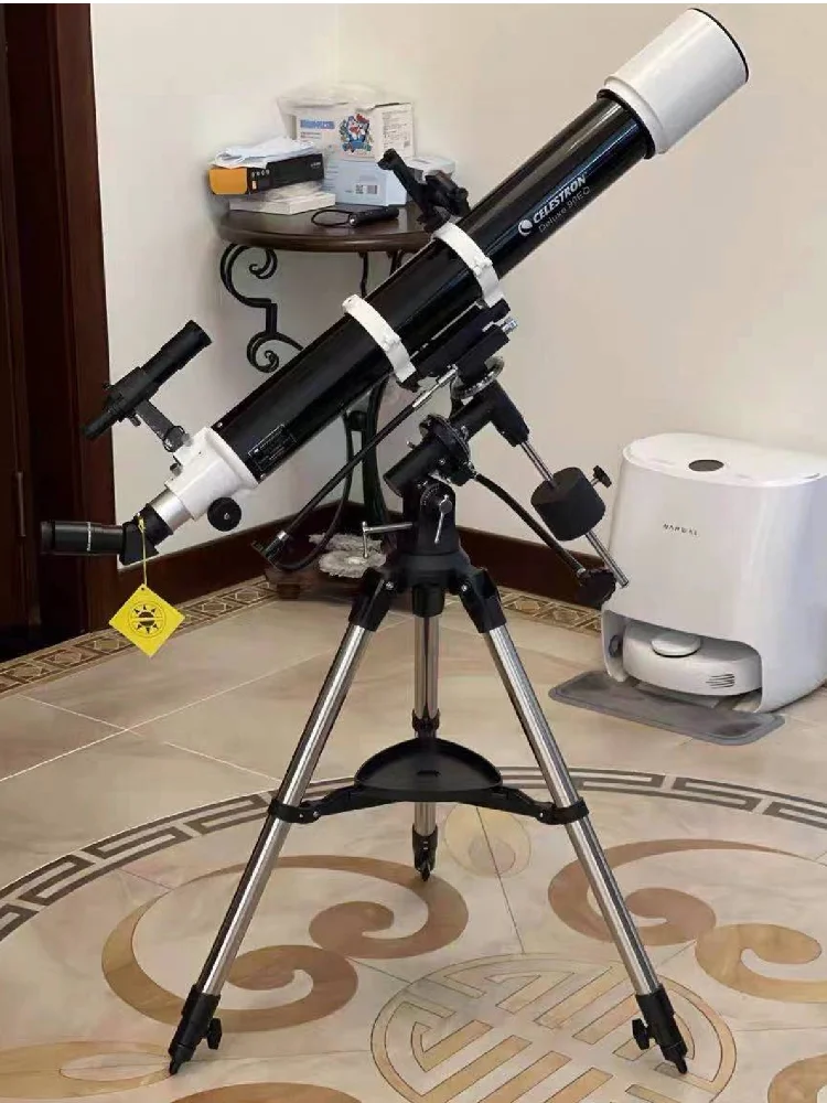 Celestron AstroMaster Deluxe 90EQ 90MM F10 Refractor