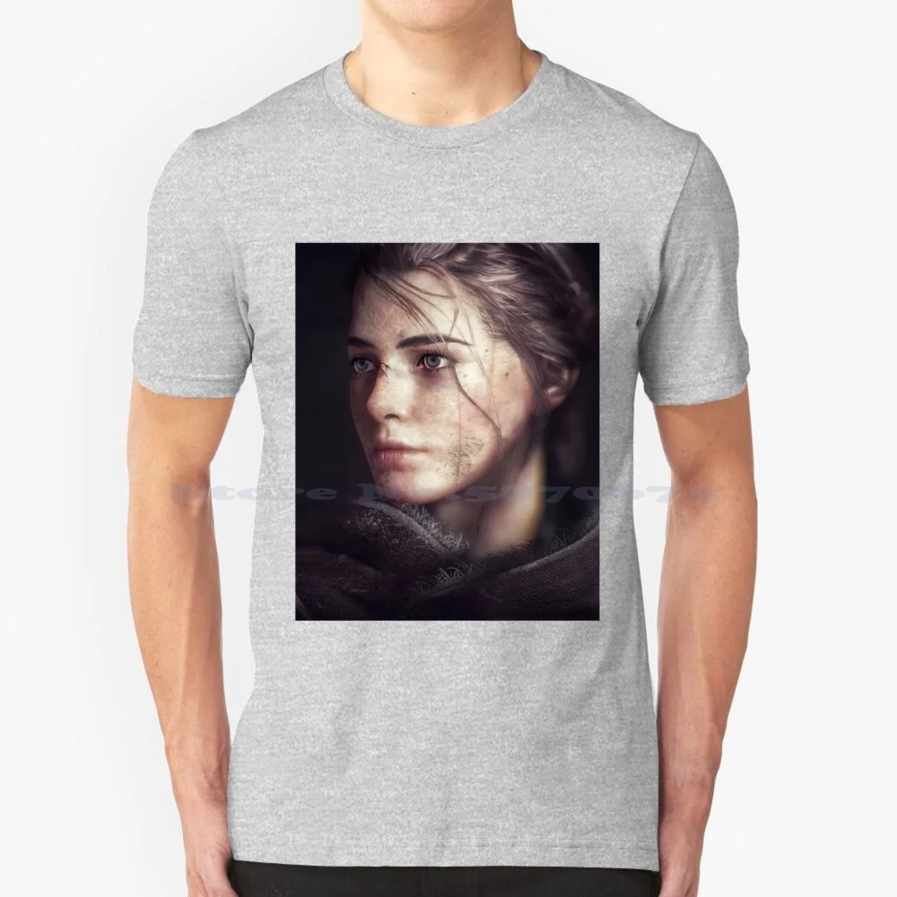 A Plague Tale Graphic T Shirt 100% Cotone Tee A Planty Tale Richieem Game A Plague Tale Richieem 2022 Hugo Amicia De Rune Artù