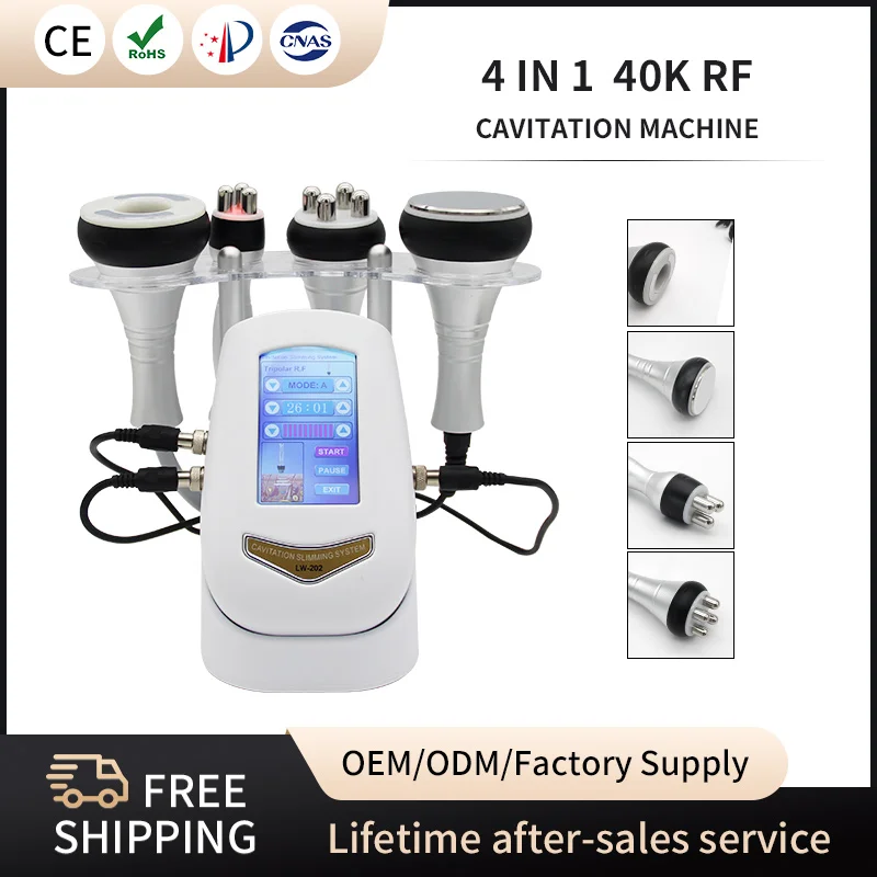 4/3 в 1 40K ультразвуковой кавитационный