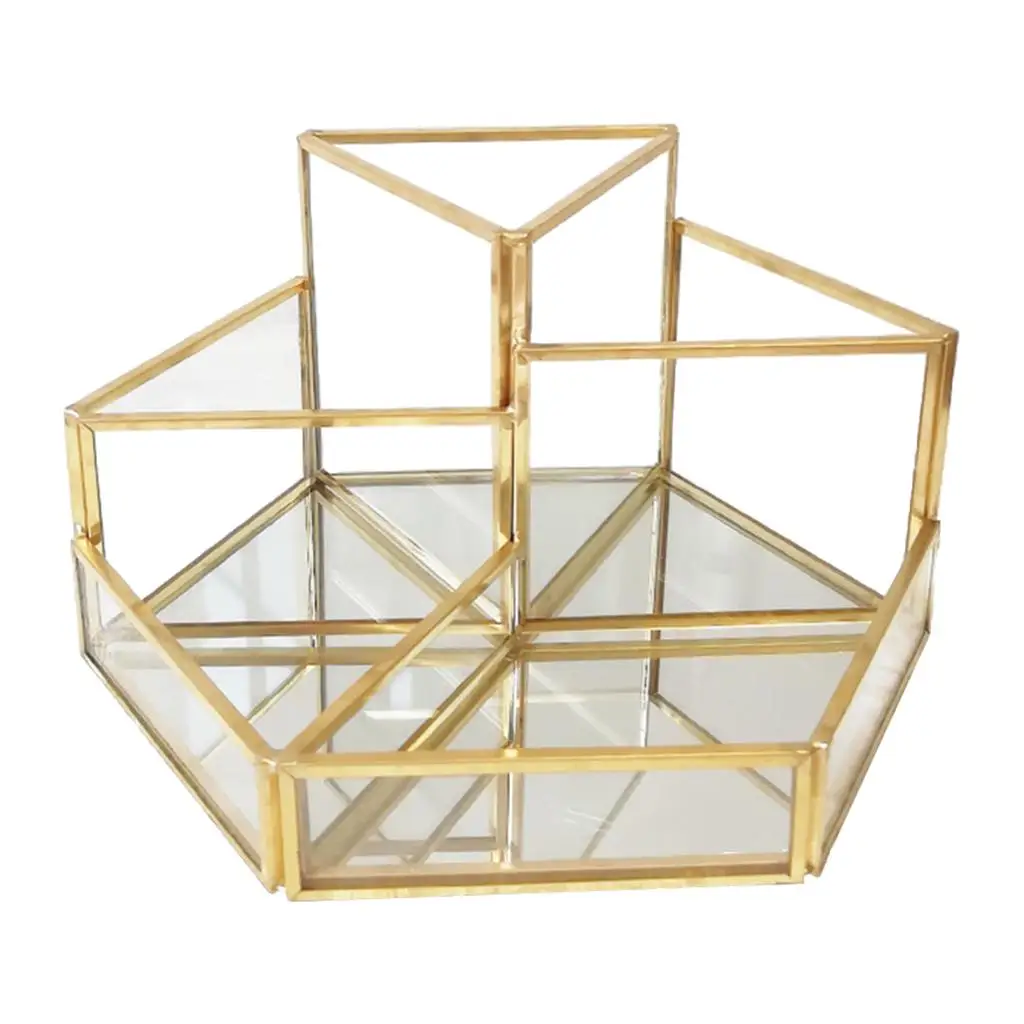  Holder & Pencil Organizer Cosmetic Organizer Makeup Organizer Desktop Organizer of 5 Grids