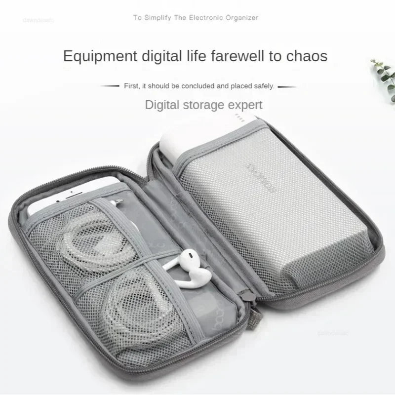 Cable Storage Bag Waterproof Digital Electronic Accessories Organizer Portable Travel Cable Organizer Case for Charger