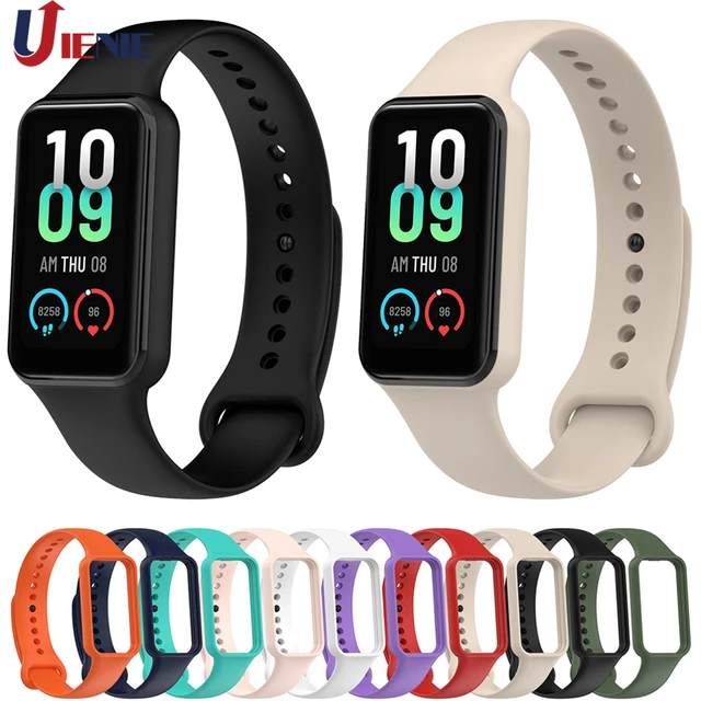 Replacement Strap For Huami Amazfit Band 7 Smart Watch Silicone Band For  Amazfit 7 Band Strap Bracelet Smart Watch Watchband - Smart Accessories -  AliExpress