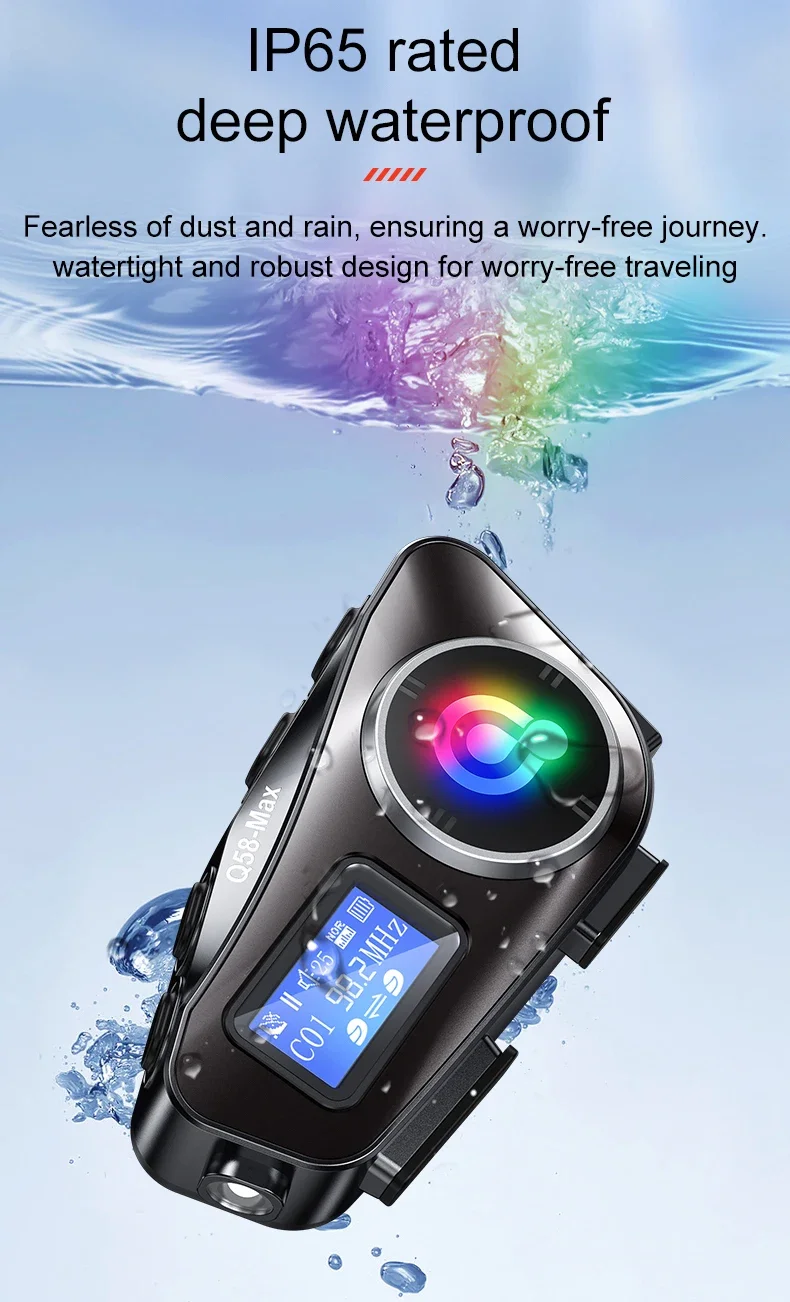 Q58 Max    , Ƽ  ȥ   , Ÿ 500 m, IP65 