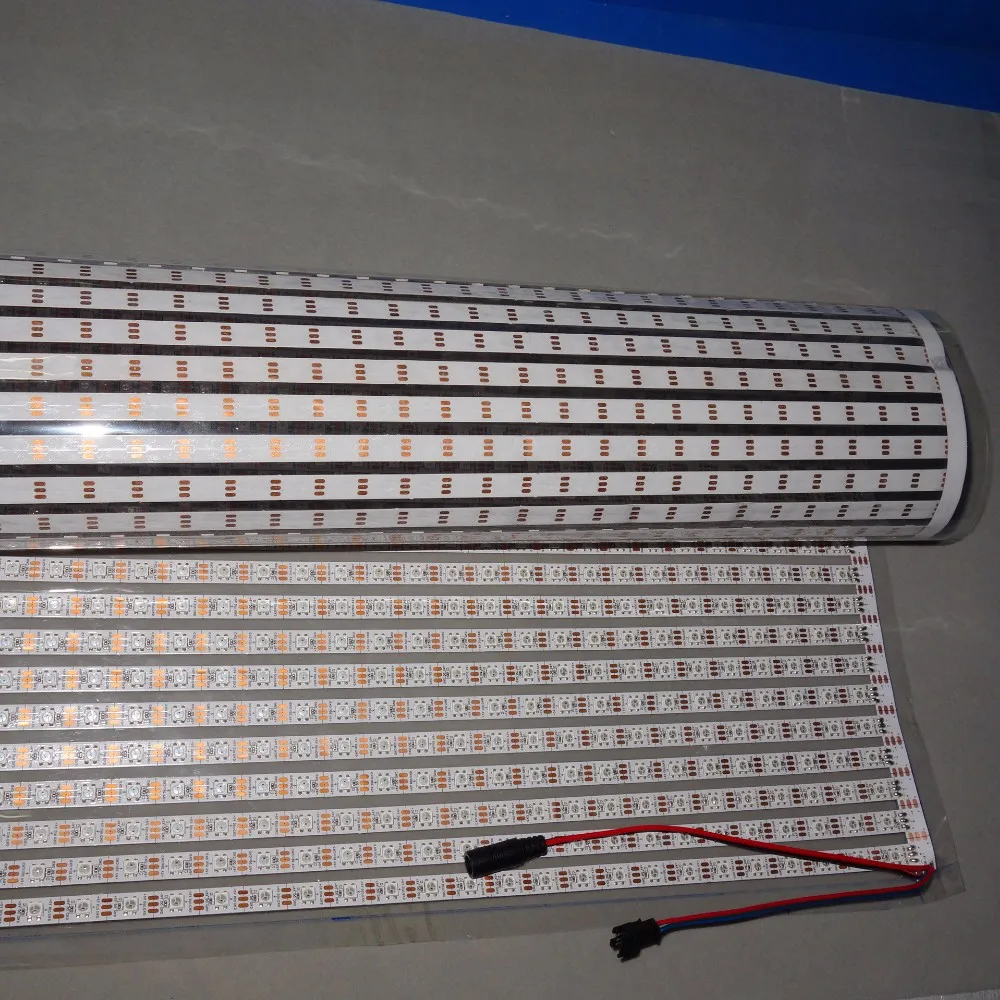 30*20 픽셀 RGB 풀 컬러 WS2813 유연한 LED 픽셀 패널 조명 DC5V