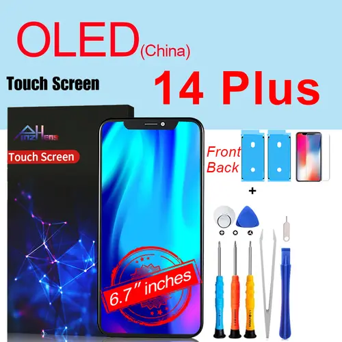 PINZHENG High Quality Screen INCELL LCD OLED For iPhone 14 Pro 15 Plus 13 Pro Max Display For iPhone Replacement With Tools - Image 25