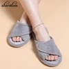 Shevalues Fuzzy House Slippers Women Furry Slippers With Arch Support Indoor Cotton Slippers Four Seasons Open Toe Flats Slipper 1