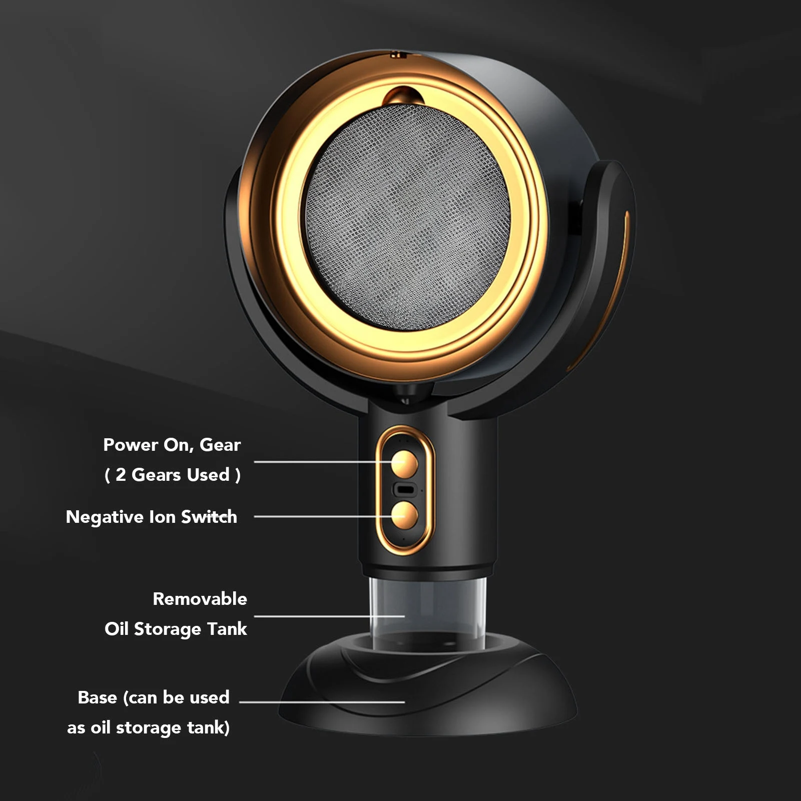 مجموعة سطح المكتب غطاء محرك السيارة مروحة العادم ا...