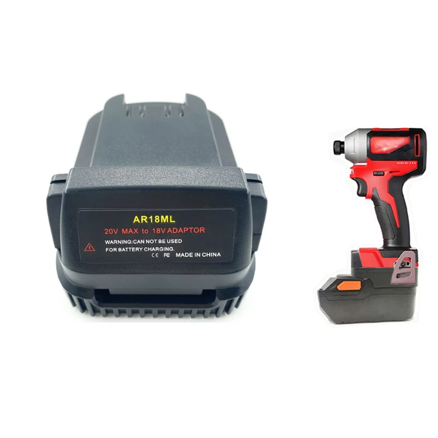 For Black & Decker 20V Lithium Battery Adapter to RIDGID AEG 18V Power Tools  (Not include tools and battery) - AliExpress