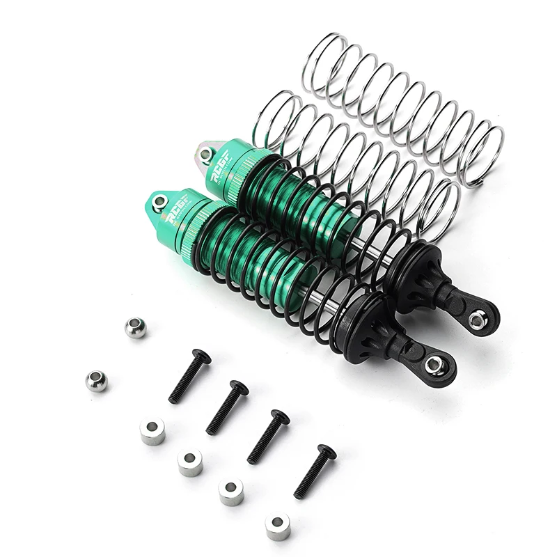 

Задний амортизатор RCGOFOLLOW из алюминиевого сплава, деталь для модернизации RC, задний амортизатор для 1/10 SLASH 4x4 Rc, черная деталь автомобиля