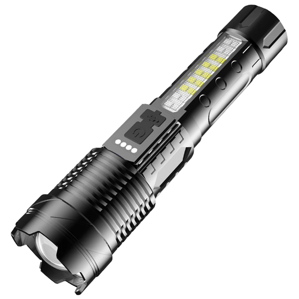Description Picture 4 of itemEmergency Spotlight USB Rechargeable 800LM High Strong Power LED Flashlights IPX4 Waterproof Outdoor Lantern for Camping Fishing