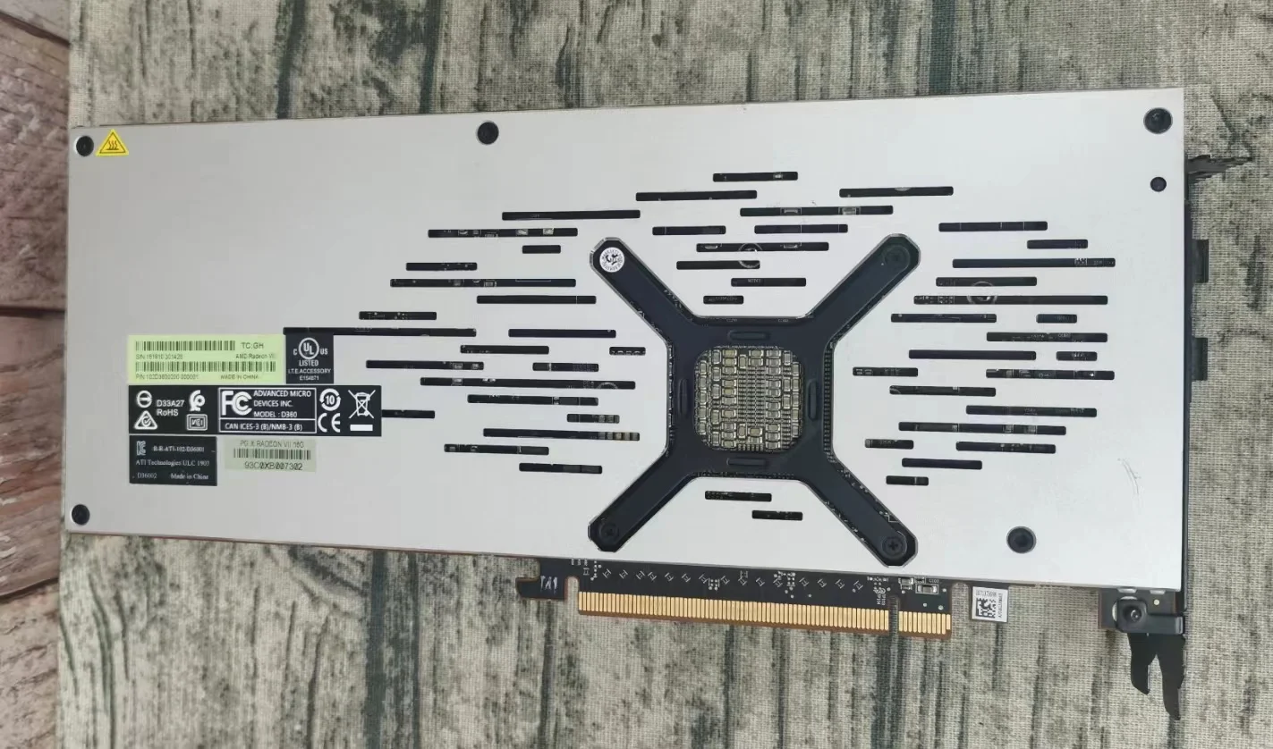 ASRock AMD radeon vii ray 7 16G graphics card