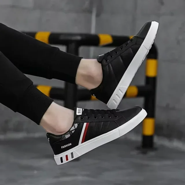 Men's flat shoes 2025; Cool men's sports shoes; Men's outdoor sports shoes for spring and autumn; Fashionable vulcanized shoes; 5