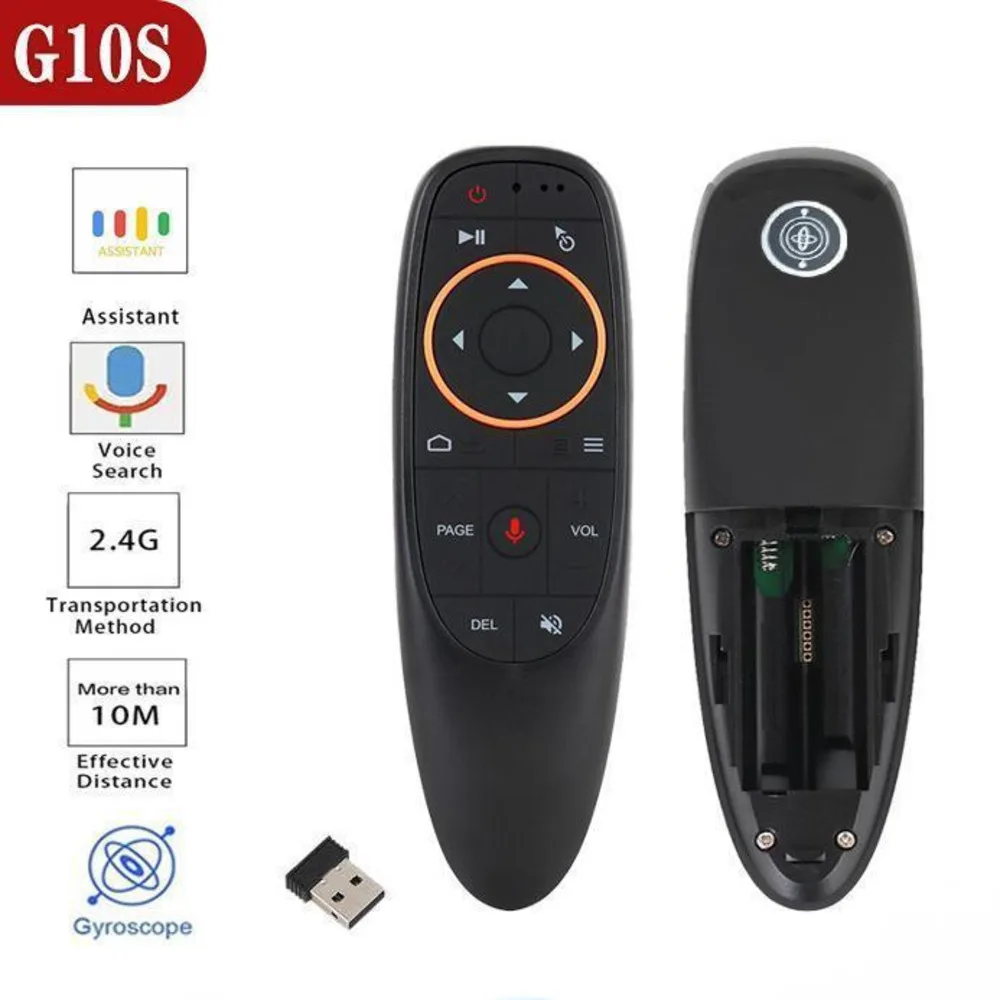 새로운 2.4G 무선 에어 마우스 음성 리모컨 프로젝션 펜 플라이 마우스 (컴퓨터, 노트북, 안드로이드 TV 박스, 스마트 TV, 프로젝터용)