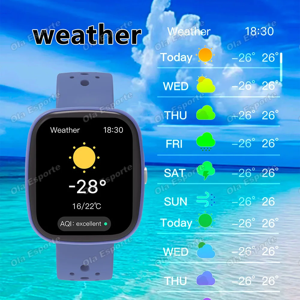 2026 NEW LED Flashlight Smartwatch Wireless Call Watch Dial Remote Camera Music Control Smartwatch Android IOS Men Women Gift 3