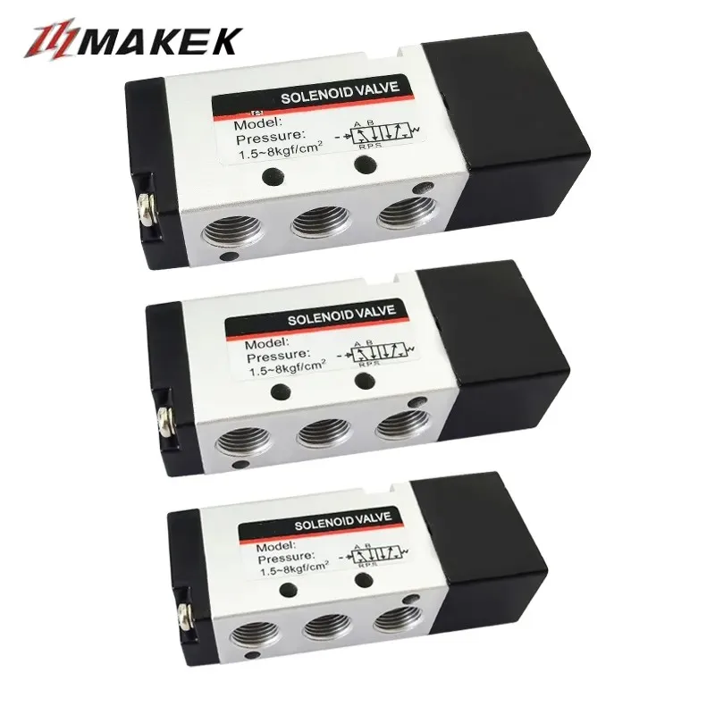 

High Quality 4A110-06 4A210-08 4A310-10 4A410-15 Two-Position Five-Way Air Control Reversing Valve 1/8" 1/4" 3/8" 1/2"