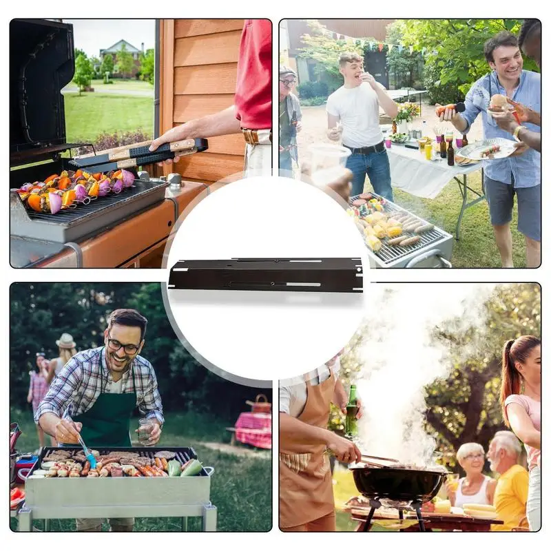 Oil Proof Grill Heat Plate Barbecue Burner Shield High Temperature Resistance Home Backyard BBQ Replacement Parts