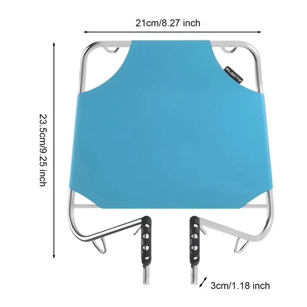 Description Picture 5 of itemFolding Bike Front Bag Carrier Bicycle Basket Metal Bike Basket Front Rack Carrier Panniers Bag Luggage MTB Bicycle Accessories