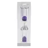 Clear Acrylic Sandglass 3 Mins Hourglass Sand Egg Timer Clock Home Decor Gifts 1