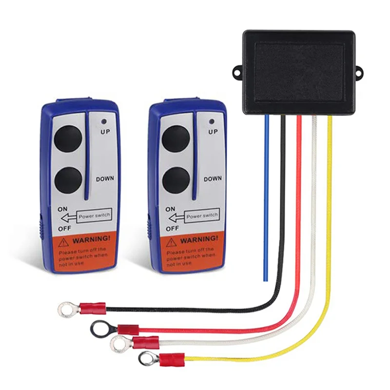 영국 지프 ATV SUV 핸드셋 스위치 컨트롤러 12V 범용 복구 무선 전기 디지털 윈치 리모컨 강력 추천