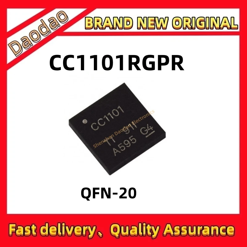 10 Pcs Quality Brand New Cc1101Rgpr Cc1101 Ic Chip Wireless Transceiver Qfn-20
