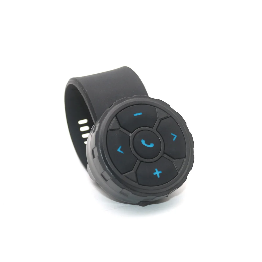 Universal Media Button Remote Control Waterproof Phone Controller for Car Bike Motorbike Steering Wheel Siri Call Camera