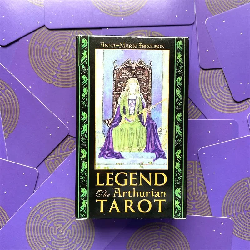 Fast Ship For The Legend Arthurian Tarot Cards English PDF Guidebook Tarot Deck Board Game Fate Divination for Adult Family Gift 6