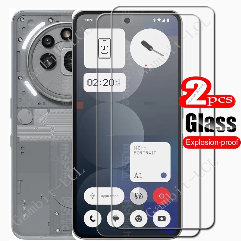 Savvies 6 Stuks Schermbeschermer voor Nothing Phone (3a) Pro (Voor Camera) Screen Protector Ultra Transparant