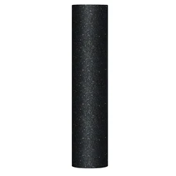 Festive Glitter Permanent Vinyl for Creative Decorations and Crafts (Black)