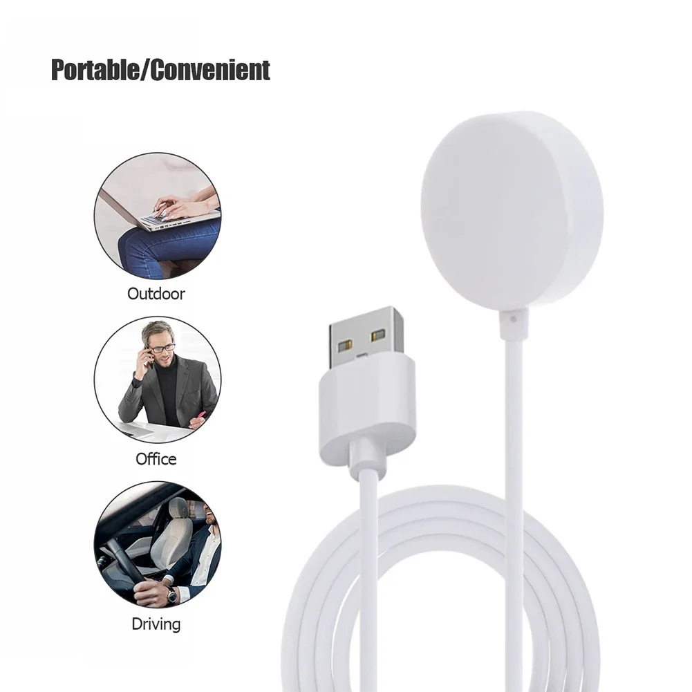 Caricatore Magnetico Per Smartwatch – Base Di Ricarica Con Cavo USB, Compatibile S8/M7MAX/DT200 Pro/Watch7 - 3