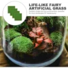 4 Pcs Garden Mini House Decoration Lifelike Grass Fairy Artificial Outdoor Plants Decorations Miniature Ornament 3