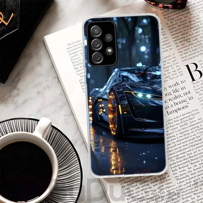 Sleek Sports Car Design Phone Case