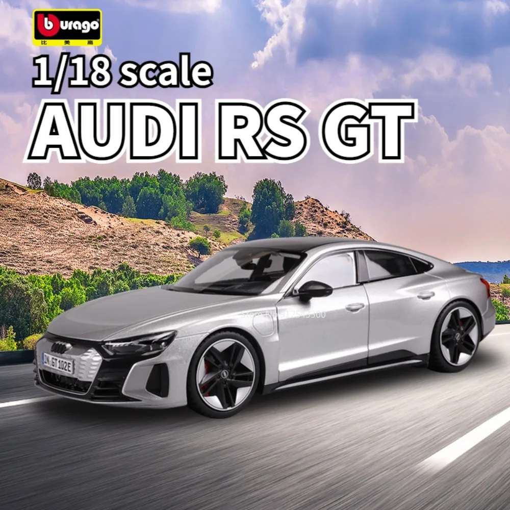 

Bburago 1/18 2022 AUDI RS GT Toy Car Model Alloy Diecast Simulation Static Scale Model Collectible Toys for Boys Birthday Gifts